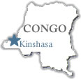 Kinshasa map